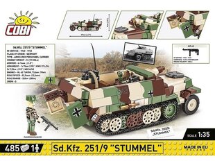 Конструктор COBI - Sturmgeschütz IV Sd.Kfz.167, 1/28, 2576 цена и информация | Конструкторы и кубики | 220.lv