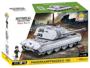 Конструктор COBI - Panzerkampfwagen E-100, 1/28, 2572 цена и информация | Конструкторы и кубики | 220.lv
