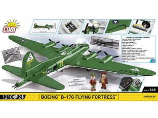 Конструктор COBI - Boeing B-17G Flying Fortress, 1/48, 5750 цена и информация | Конструкторы и кубики | 220.lv