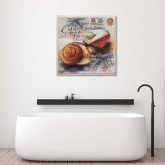 Glezniecība uz audekla, Pastkarte ar divām gliemežvākiem цена и информация | Картины | 220.lv