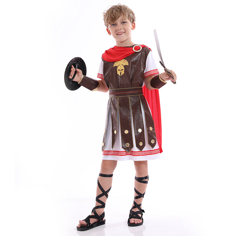 Bērnu gladiatora kostīms cena un informācija | Karnevāla kostīmi, maskas un parūkas | 220.lv
