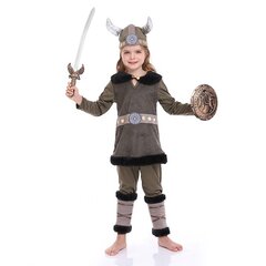 Bērnu vikingu kostīms cena un informācija | Karnevāla kostīmi, maskas un parūkas | 220.lv