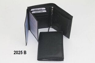 Мужской кошелек из кожи , черный цена и информация | Мужские кошельки | 220.lv