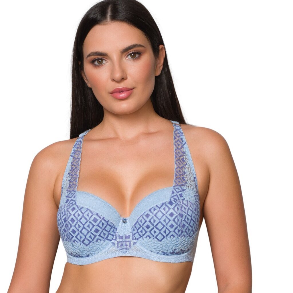 Krūšturis push-up balconette Ethnic, V.O.V.A. Lingerie cena un informācija | Krūšturi | 220.lv