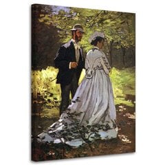 Glezniecība uz audekla, Bazille un Camille - C. Monē, reprodukcija цена и информация | Картины | 220.lv