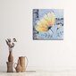 Glezniecība uz audekla, Zieds ar kausu pa kreisi цена и информация | Gleznas | 220.lv