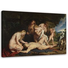 Glezniecība uz audekla, Adonisa nāve - P. P. Rubens, reprodukcija cena un informācija | Gleznas | 220.lv