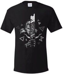 T-krekls vīriešiem The Witcher Geralt & Water Hag, melns cena un informācija | Vīriešu T-krekli | 220.lv