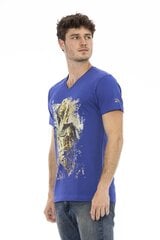T-krekls vīriešiem Trussardi, zils cena un informācija | Vīriešu T-krekli | 220.lv