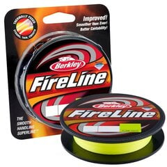 Pīta aukla Berkley Fireline, 12mm, 150m, Flame Green cena un informācija | Makšķerauklas | 220.lv