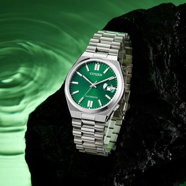 Elegants automātiskais pulkstenis Citizen Tsuyosa NJ0150-81X cena un informācija | Vīriešu pulksteņi | 220.lv