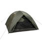 Četrvietīga telts Campus Correo, 300 x 120 cm, zaļa cena un informācija | Teltis | 220.lv
