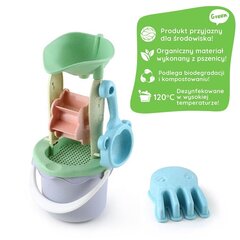 Набор для песка в ведре с катушкой WOOPIE GREEN, 9 шт. цена и информация | Игрушки для песка, воды, пляжа | 220.lv