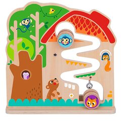 TOOKY TOY Montessori koka manipulācijas dēļu labirints цена и информация | Развивающие игрушки | 220.lv