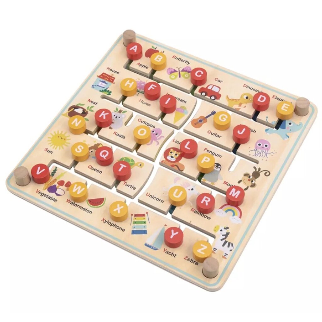 Interaktīvā tāfele Montessori Tooky toys cena un informācija | Galda spēles | 220.lv