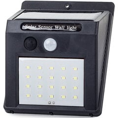 Āra lampa ar saules bateriju, LED 20 цена и информация | Уличное освещение | 220.lv