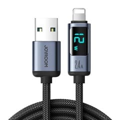 Кабель Prism USB-A Lightning 1.2 м Joyroom S-AL012A16 (черный) цена и информация | Кабели для телефонов | 220.lv