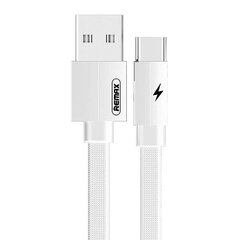 Cable USB-C Remax Kerolla, 2m (white) цена и информация | Кабели для телефонов | 220.lv