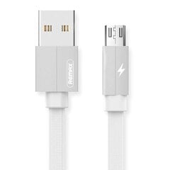 Cable USB Micro Remax Kerolla, 2m (white) цена и информация | Кабели для телефонов | 220.lv