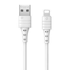 Cable USB Lightning Remax Zeron, 1m, 2.4A (white) цена и информация | Кабели для телефонов | 220.lv