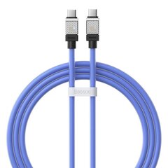 Cable USB-C do USB-C Baseus CoolPlay 100W 1m (blue) цена и информация | Кабели для телефонов | 220.lv