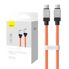 Кабель Baseus cable CoolPlay USB-C - Lightning 20Вт, черный, 1 м цена и информация | Кабели для телефонов | 220.lv