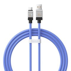 Кабель Baseus cable CoolPlay USB-C - Lightning 20Вт, черный, 1 м цена и информация | Кабели для телефонов | 220.lv