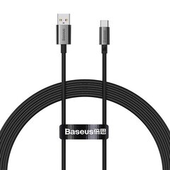 Cable USB do USB-C Baseus Superior 100W 1,5m (black) цена и информация | Кабели для телефонов | 220.lv