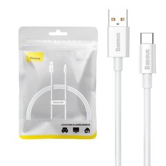 Cable USB do USB-C Baseus Superior 100W 1m (white) цена и информация | Кабели для телефонов | 220.lv