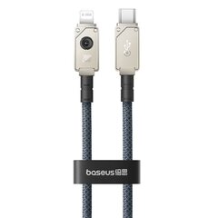 Кабель для быстрой зарядки Baseus USB-C/Lightning, 20 Вт, 2 м (темно-синий) цена и информация | Кабели для телефонов | 220.lv