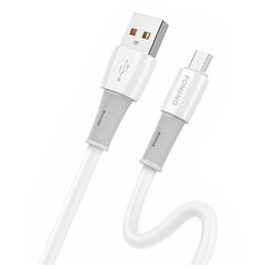 Кабель Foneng X86 3A USB-Lightning, 1.2 м (белый) цена и информация | Кабели для телефонов | 220.lv