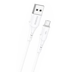 Кабель Foneng X81 2.1A USB-Micro USB, 1 м (белый) цена и информация | Кабели для телефонов | 220.lv