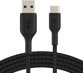 Belkin Boost Charge, USB-A/USB-C, 0.15 м цена и информация | Кабели и провода | 220.lv