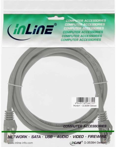 InLine RJ45, 7,5m цена и информация | Kabeļi un vadi | 220.lv