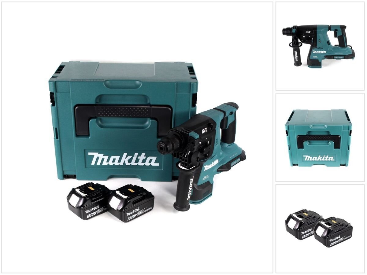 Bezvada perforators Makita DHR 280 GJ, 36 V, ar akumulatoru, bez lādētāja цена и информация | Perforatori | 220.lv