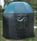 Lietussargs ar vēja aizsargsienām, 200x200 cm (gumijots) cena un informācija | Citi makšķerēšanas piederumi | 220.lv