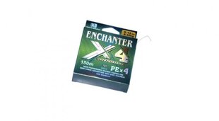 Pītā makšķeraukla Rumpol Enchanter PE x4-150 m 0,12 mm cena un informācija | Makšķerauklas | 220.lv