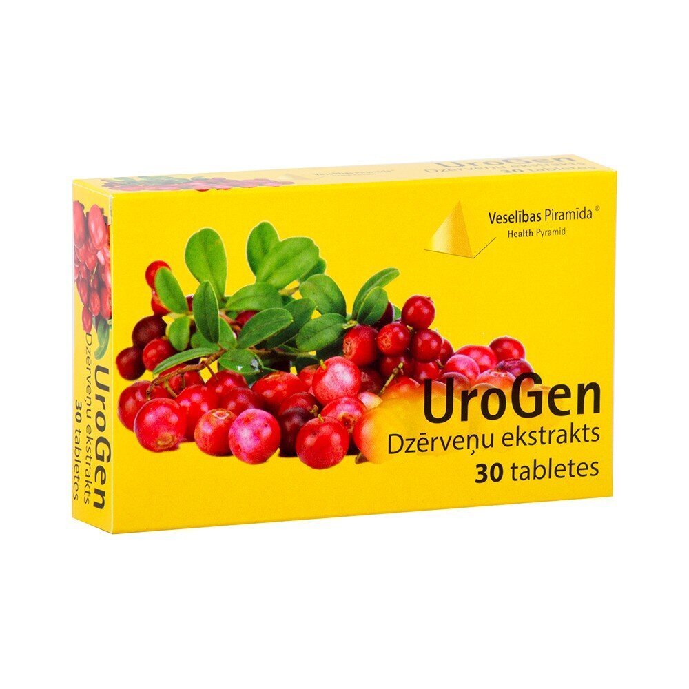 Uztura bagātinātājs UroGen, 30tabletes cena un informācija | Vitamīni, preparāti, uztura bagātinātāji labsajūtai | 220.lv