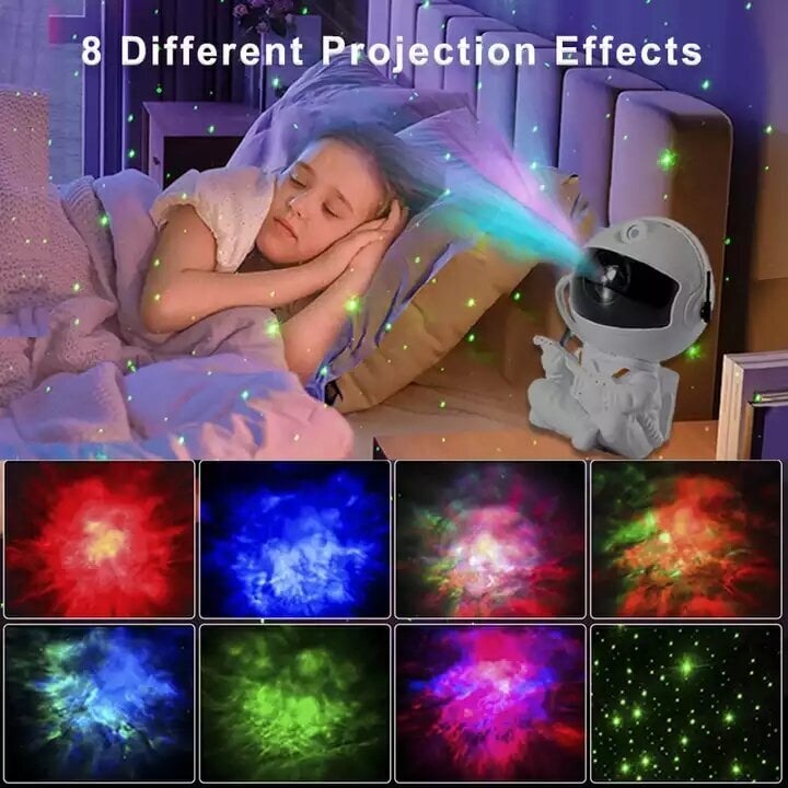 Zvaigžņu galaktikas projektors astronauts cena un informācija | Rotaļlietas zīdaiņiem | 220.lv