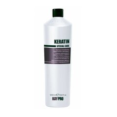 Restrukturizējošs šampūns bojātiem matiem ar keratīnu KayPro, 1000 ml cena un informācija | Šampūni | 220.lv