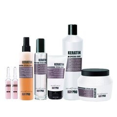Restrukturizējošs šampūns bojātiem matiem ar keratīnu KayPro, 350 ml cena un informācija | Šampūni | 220.lv