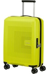 Liels koferis American Tourister Aerostep Spinner Light Lime L, dzeltens cena un informācija | Koferi, ceļojumu somas | 220.lv