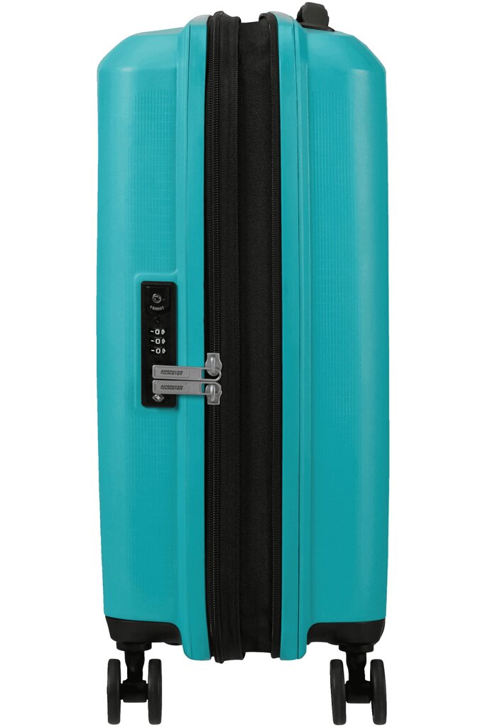 Liels koferis American Tourister Aerostep Turquoise Tonic L, zils cena un informācija | Koferi, ceļojumu somas | 220.lv