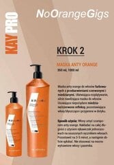 Maska pret oranžo krāsu tumšos toņos krāsotiem matiem KayPro NonOrangeGigs, 350 ml cena un informācija | Kosmētika matu stiprināšanai | 220.lv