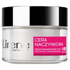 Pretgrumbu sejas krēms Lirene Capillary Skin, 50 ml цена и информация | Кремы для лица | 220.lv