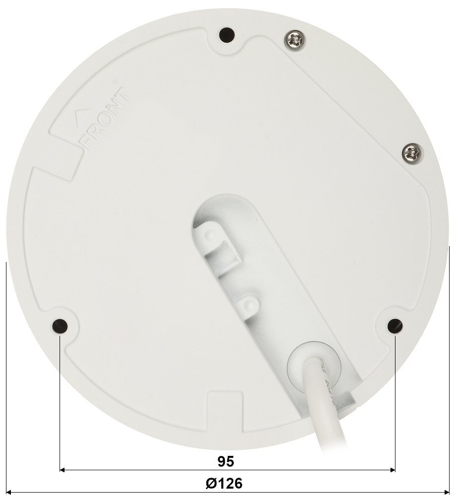 IP pretvandālisma kamera IPC-HDBW3849R1-ZAS-PV-27135 TiOC Full-Color - 8.3 Mpx 4K UHD 2.8 ... 13.5 mm - MOTOZOOM DAHUA cena un informācija | Novērošanas kameras | 220.lv