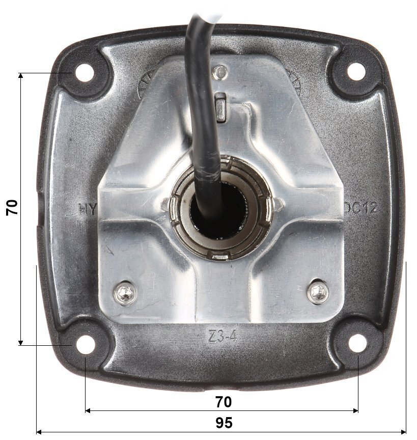 IP pretvandālisma kamera IPC-HFW5442E-ZE-2712-BLACK - 4 Mpx, 2.7 ... 12 mm - MOTOZOOM DAHUA cena un informācija | Novērošanas kameras | 220.lv