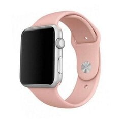 Mercury pasek Silicon Apple Watch 38|40| 41 mm różowy|pink цена и информация | Аксессуары для смарт-часов и браслетов | 220.lv