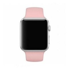 Mercury pasek Silicon Apple Watch 42|44| 45 mm różowy|pink цена и информация | Аксессуары для смарт-часов и браслетов | 220.lv