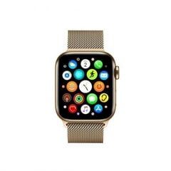 Mercury pasek Mesh Apple Watch 38|40|41 mm złoty|gold цена и информация | Аксессуары для смарт-часов и браслетов | 220.lv